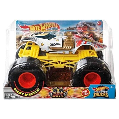 Hot Wheels Monster Trucks 1:24 Arabalar Twin Mill GWK97