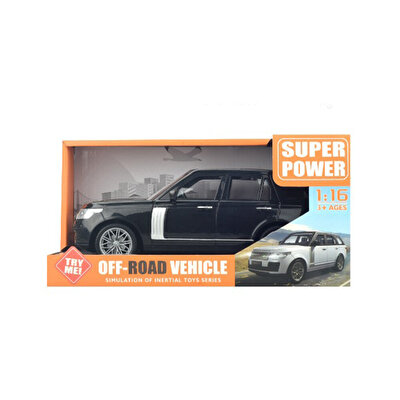 1:16 Range Rover Siyah Arazi Aracı