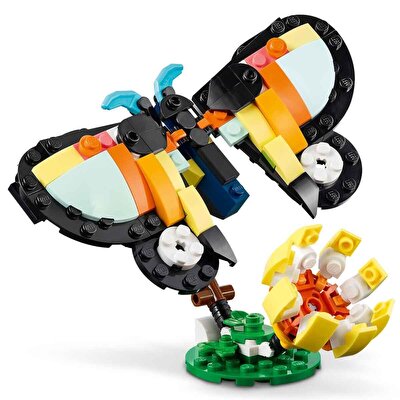 LEGO Creator 3 in 1 Vahşi Hayvanlar: Tropikal Tukan Kuşu 31173