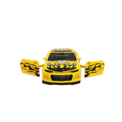 1:35 Çek Bırak Grafiti Renkli Araç Sarı