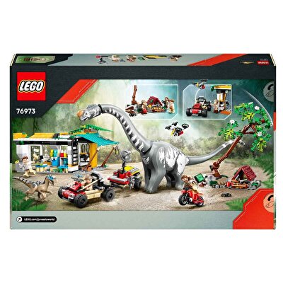 LEGO Jurassic World Raptor ve Titanosaurus Takip Görevi 76973