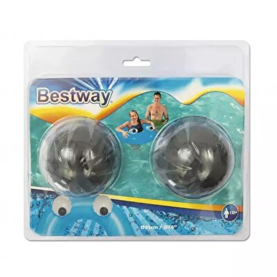 Bestway Gözlü Mavi Yüzme Simidi 91 Cm