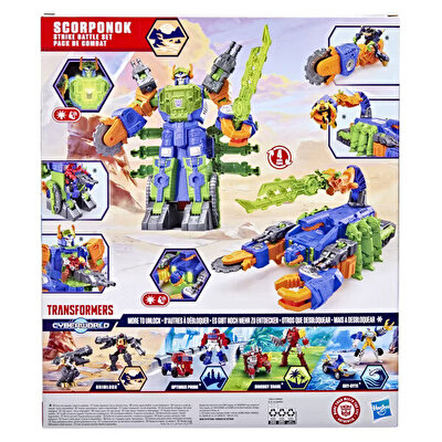 Transformers Cyberworld Scorponok Strike Savaş Seti 1659