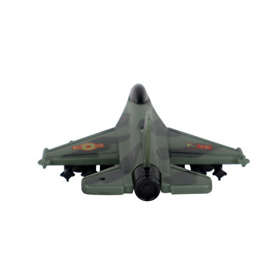 Çek Bırak Savaş Uçakları Yeşil 12 Cm