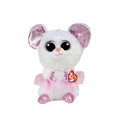 Ty Beanie Boo Nina Balerin Beyaz Fare 24 cm.