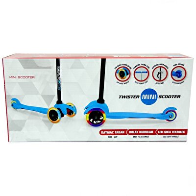 Mini Işıklı Scooter Yeşil