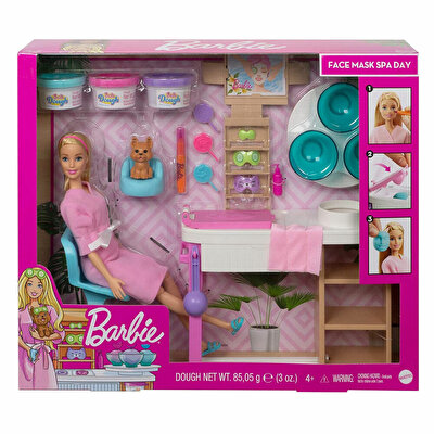 Barbie Yüz Bakımı Yapıyor Oyun Seti GJR84