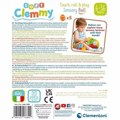 Baby Clementoni Yumuşak Blok Duyusal Top
