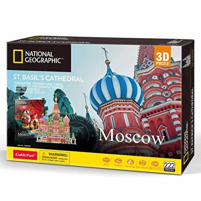Nessiworld National Geographic 3D Puzzle St. Basil’s Cathedral