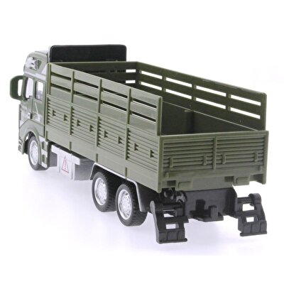 Sürtmeli Die Cast Metal Gövdeli Kamyon