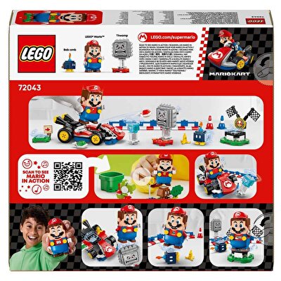 LEGO Super Mario Mario Kart – İnteraktif LEGO Mario ve Standard Kart 72043