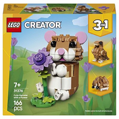 LEGO Creator 3’ü 1 Arada Sevimli Hamster ile Çiçek 31376