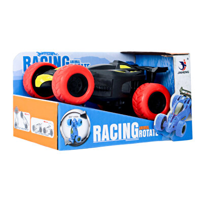 Akrobatik Sürtmeli Yarış Arabası Siyah