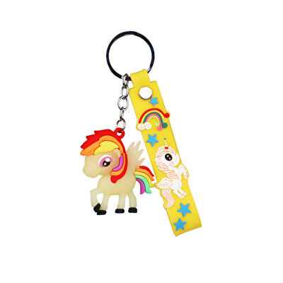 Giftpoint Animal Unicorn Sarı Anahtarlık