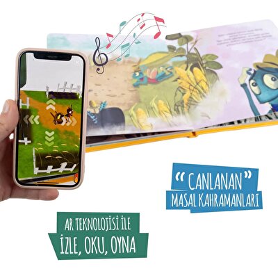 Ağustos Böceği İle Karınca Çocuk Kitabı