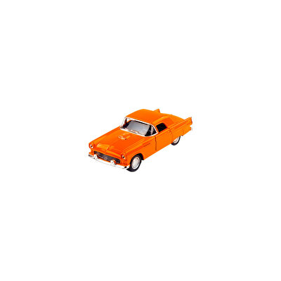 Die Cast 1:32 Klasik Çek Bırak Araba Turuncu