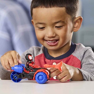 Spidey and His Amazing Friends Aksiyon Figürü ve Araç Seti Miles Morales G2460