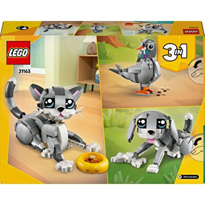 LEGO Creator 3'ü 1 Arada Oyunbaz Kedi 31163