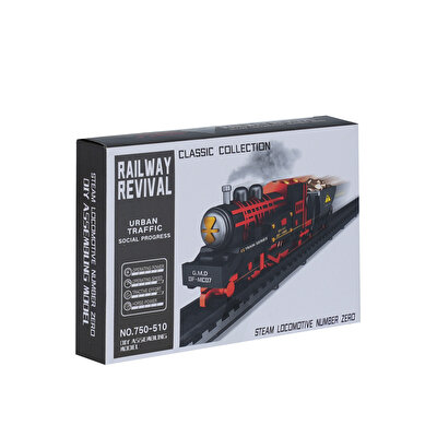 Railway Revival Classic Collection Maket Tren Seti Steam Locomotive Number Zero