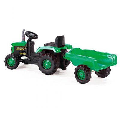 Dolu Römorklu ve Pedallı Traktör