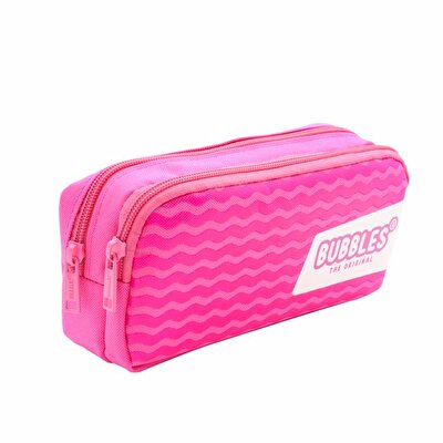 Bubbles Wave Kalem Çantası Fuşya