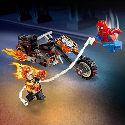 LEGO Marvel Örümcek Adam, Ghost Rider Motosikletine Karşı 76335