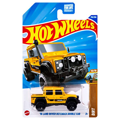 Hot Wheels Tekli Arabalar 15 Land Rover Defender Double Cab JBC00