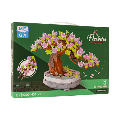 Mega Blok Çiçek Bonsai Ağacı 451 Parça