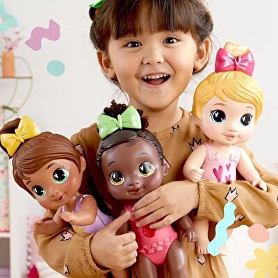 Baby Alive Bebeğimler Şampuan Eğlencesi Esmer F9120