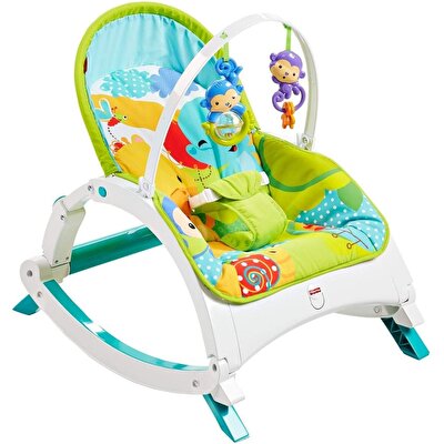 Fisher Price Yağmur Ormanı Portatif Anakucağı ve Sallanan Sandalye CMR10