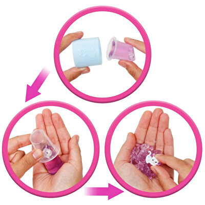 Barbie Unboxed Glam Party Serisi Mor Işıltılı Bebek JFY66