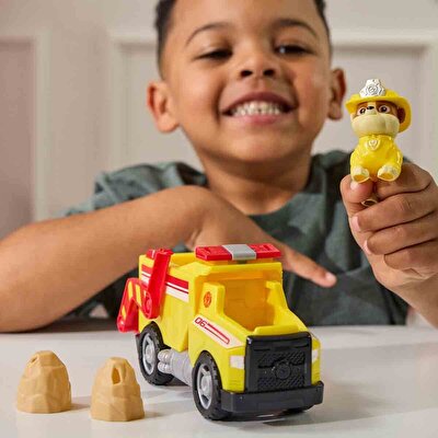Paw Patrol Fire Rescue Figür ve Kurtarma Aracı Rubble