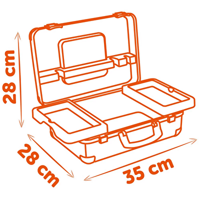 Smoby Black+Decker Oyuncak Tamir Kutusu 39 Parça