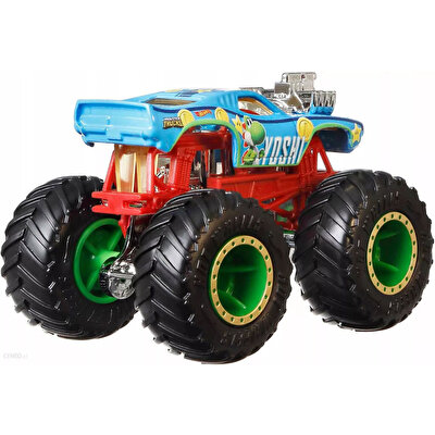 Hot Wheels Monster Trucks Gösteri Dünyası Temalı 1:64 Arabalar Yoshi HCR77