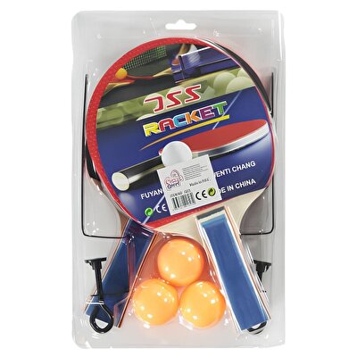 Vakumda Fileli Masa Tenis Raket Seti