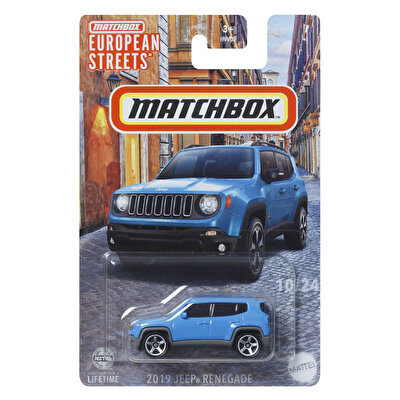 Matchbox European Streets 2019 Jeep Renegade HVV30