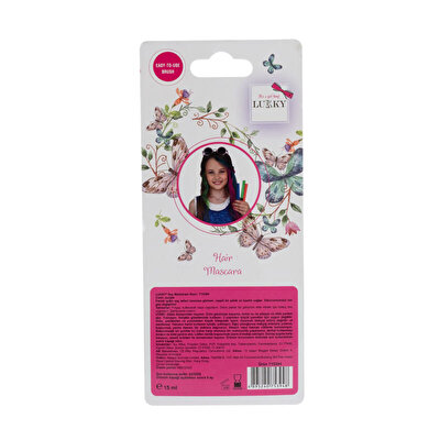 Lukky Saç Boyama Maskarası Neon Mor