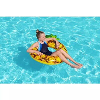 Bestway Ananas Desenli Yüzme Simidi