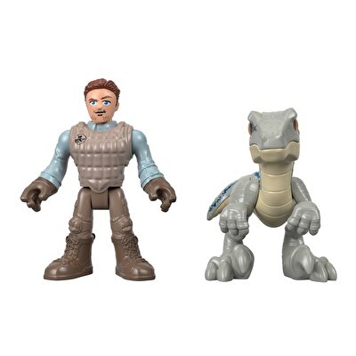Imaginext Jurassic World Figürler Owen & Blue GBN18