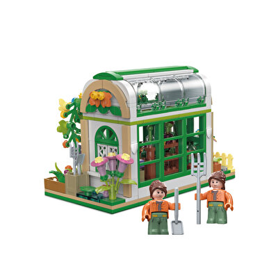 Mega Blok Çiçek Bahçe Tasarımı 463 Parça