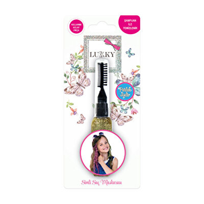 Lukky Saç Boyama Maskarası Simli Gold