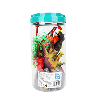 Çiftlik Dinozor Tüpte 6'lı Hayvan Oyun Seti