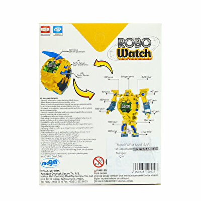 Sarı Robo-Saat