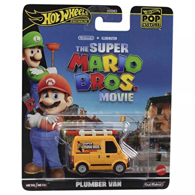 Hot Wheels Pop Culture Premium Arabalar Plumber Van HXF03