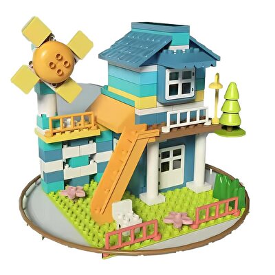 Rüzgâr Türbinli Kasaba Evi 140 Parça