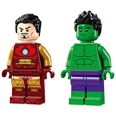 LEGO Marvel Motosikletli Iron Man ve Hulk 76287
