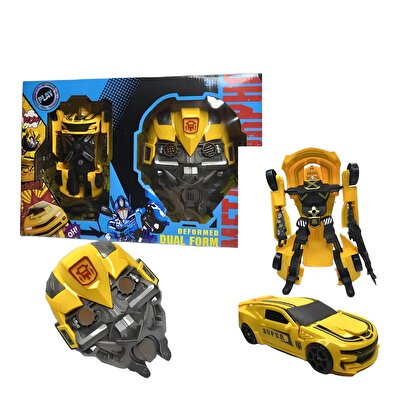 Maske ve Dönüştürülebilir Robot Sarı