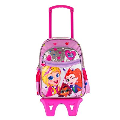 Polly Pocket Çekçekli Okul Çantası 10523