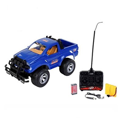 Uzaktan Kumandalı Şarjlı Mavi Araba 30 Cm