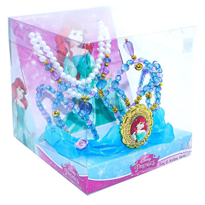 Disney Ariel Taç & Kolye Seti
